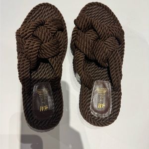 H&M slides. Brand new.